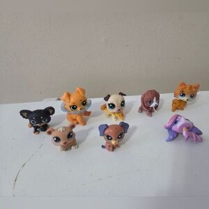 Littlest Pet Shop Figures Set Of 8